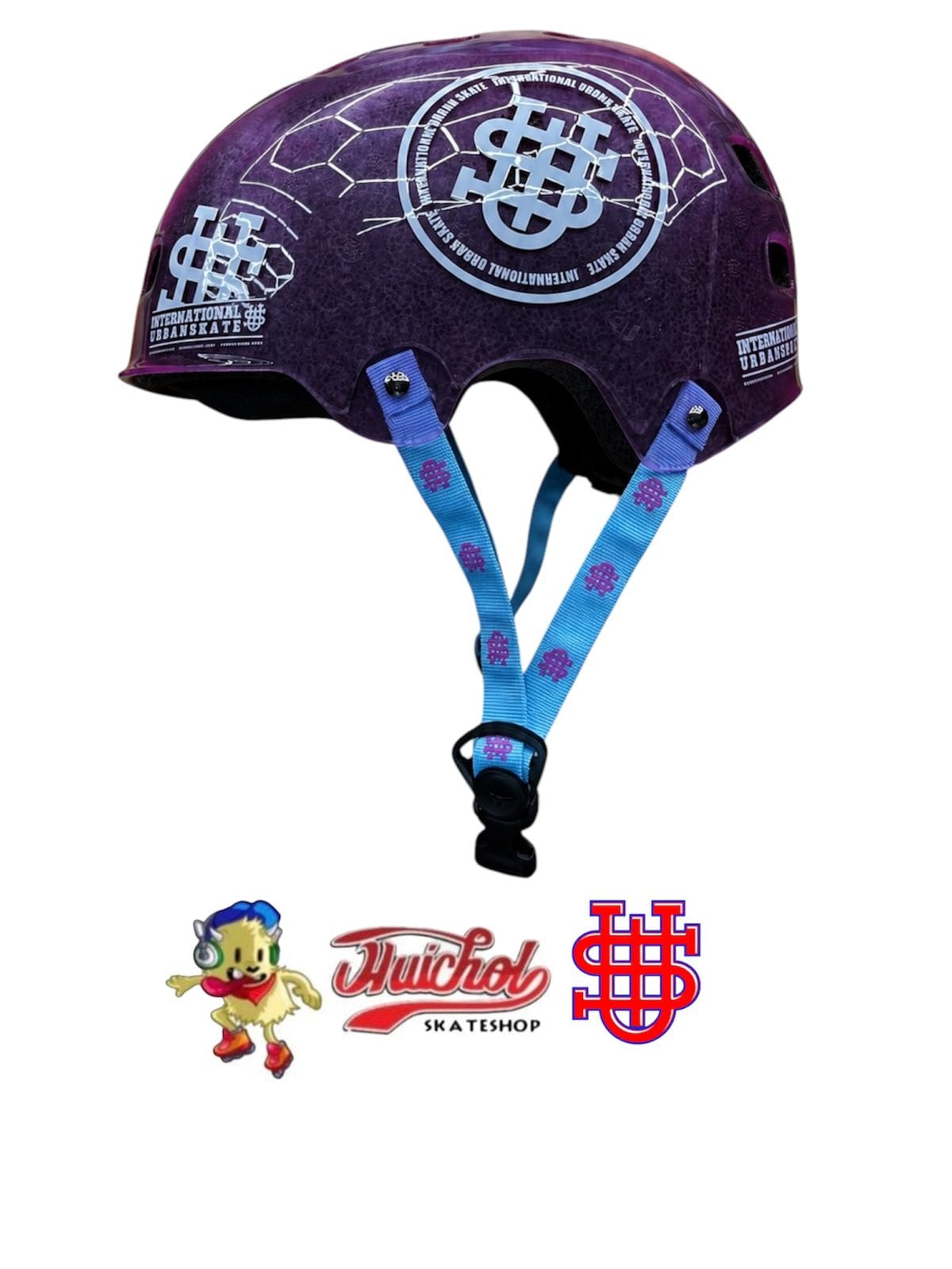 PROTECCIONES IUS SKATE CASCO ROSA