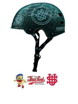 PROTECCIONES IUS SKATE CASCO VERDE