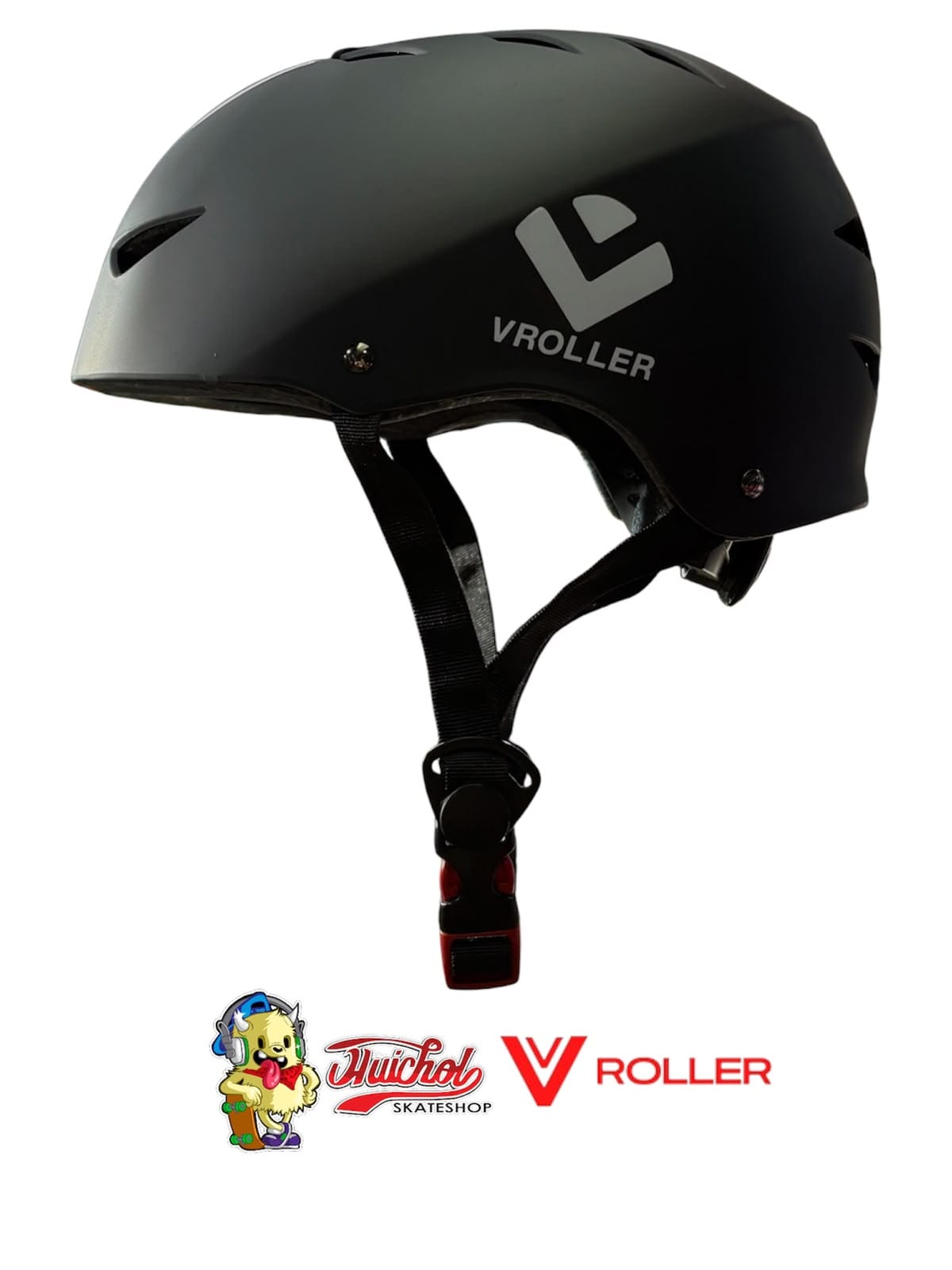 PROTECCIONES V ROLLER CASCO ALL BLACK